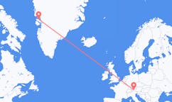 Flights from Qaarsut, Greenland to Innsbruck, Austria