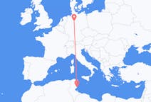 Flyreiser fra Sfax, Tunisia til Hannover, Tyskland