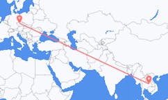 Flyreiser fra Roi Et-provinsen, Thailand til Praha, Tsjekkia