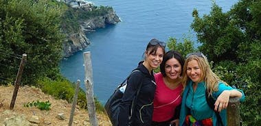 Excursão particular da caminhada em Cinque Terre