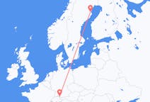 Flights from Skellefteå, Sweden to Friedrichshafen, Germany
