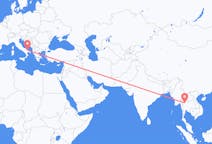 Flyreiser fra Sukhothai-provinsen, Thailand til Bari, Italia