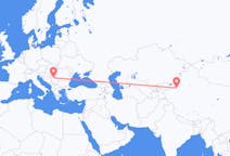 Рейсы из города Аксу, Китай в Белград, Сербия