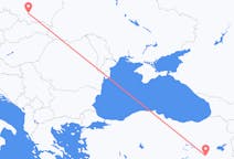 Flyg från Läderlappen, Turkiet till Kraków, Polen