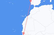 Flyreiser fra Bissau, til Lisboa