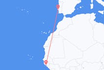 기니비사우발 비사우, 포르투갈행 리스본 항공편