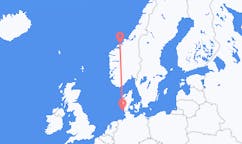 Loty z miasta Kristiansund do miasta Westerland