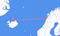 Flüge von Grimsey, Island nach Bodø, Norwegen