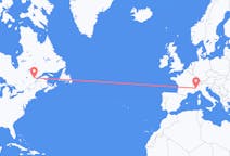 Flyrejser fra Saguenay, Canada til Torino, Italien