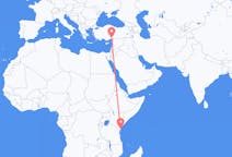 Flyrejser fra Mombasa, Kenya til Adana, Tyrkiet