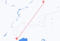 Loty z miasta Yekaterinburg do miasta Astrachań