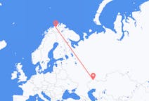Loty z Uralsk, Kazachstan do Alta, Norwegia