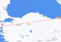 เที่ยวบิน จาก แทรปซอน, ตุรกี ไปยัง Edremit, ตุรกี