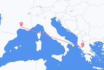 Fly fra Ioánnina til Nîmes
