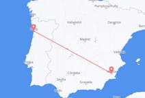 Vols depuis la ville de Murcia vers la ville de Porto