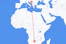Flyg från Maun, Botswana till Dubrovnik, Kroatien