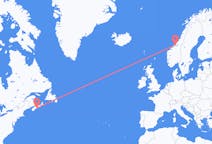 Flyg från Halifax till Ørland
