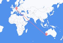 Vluchten van Albany, Australië naar Innsbruck, Oostenrijk