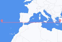 Flights from Santa Maria Island, Portugal to Bodrum, Turkey
