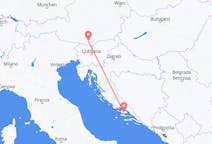 Flights from Brač, Croatia to Klagenfurt, Austria
