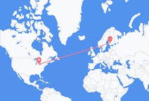 Flyrejser fra Windsor, Canada til Tampere, Finland