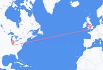 Flights from Louisville, the United States to Bournemouth, the United Kingdom