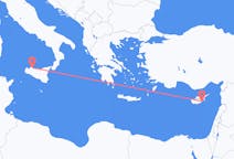 Flights from Larnaca, Cyprus to Palermo, Italy