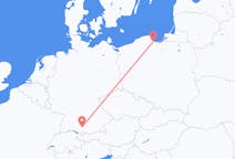Flights from Gdańsk in Poland to Memmingen in Germany