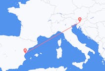 Flights from Ljubljana to Castelló de la Plana