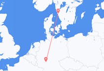 Flyg från Frankfurt, Tyskland till Göteborg, Sverige