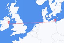 Flyreiser fra Heringsdorf, Tyskland til Dublin, Irland