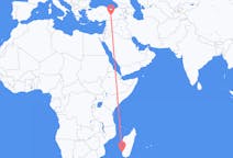 Flyg från Toliara, Madagaskar till Malatya, Turkiet