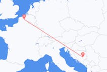 Flyreiser fra Lille, til Sarajevo