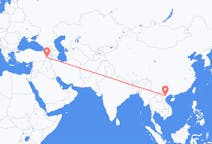Flyg från Hanoi, Vietnam till Van, Turkiet