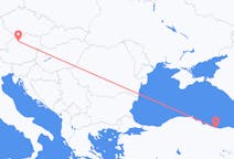 出发地 土耳其从奥尔杜出发目的地 奥地利林茨的航班