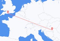 Flights from Osijek, Croatia to Bournemouth, the United Kingdom