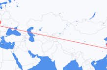 Flights from Shanghai to Debrecen