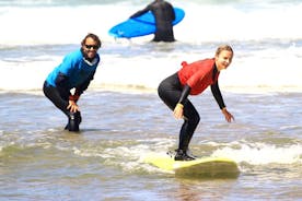 Surflektion för alla nivåer i Aljezur, Portugal