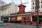 photo of Moulin Rouge at morning in Paris, France.