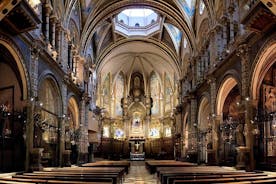 Excursion au monastère de Montserrat au départ de Barcelone avec un parcours en train à crémaillère