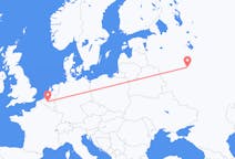 出发地 俄罗斯出发地 莫斯科目的地 比利时布鲁塞尔的航班