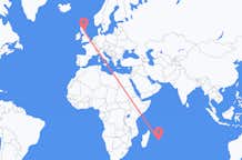 Flights from Mauritius Island to Edinburgh