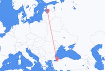 Vols depuis la ville de Riga vers la ville de Bursa
