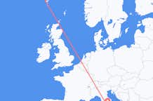 Flights from Rome to Sørvágur