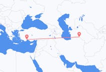 Flyreiser fra Asjkhabad, Turkmenistan til Antalya, Tyrkia