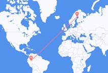 Flights from Iquitos, Peru to Luleå, Sweden