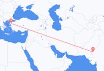 出发地 印度出发地 杰伊瑟尔梅尔目的地 土耳其埃德雷米特的航班