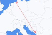 Flyreiser fra Tivat, Montenegro til Bremen, Tyskland