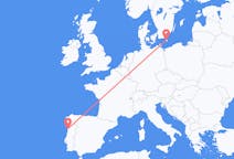 Flights from Porto, Portugal to Bornholm, Denmark