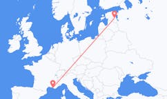 Loty z Tartu, Estonia do Marsylii, Francja